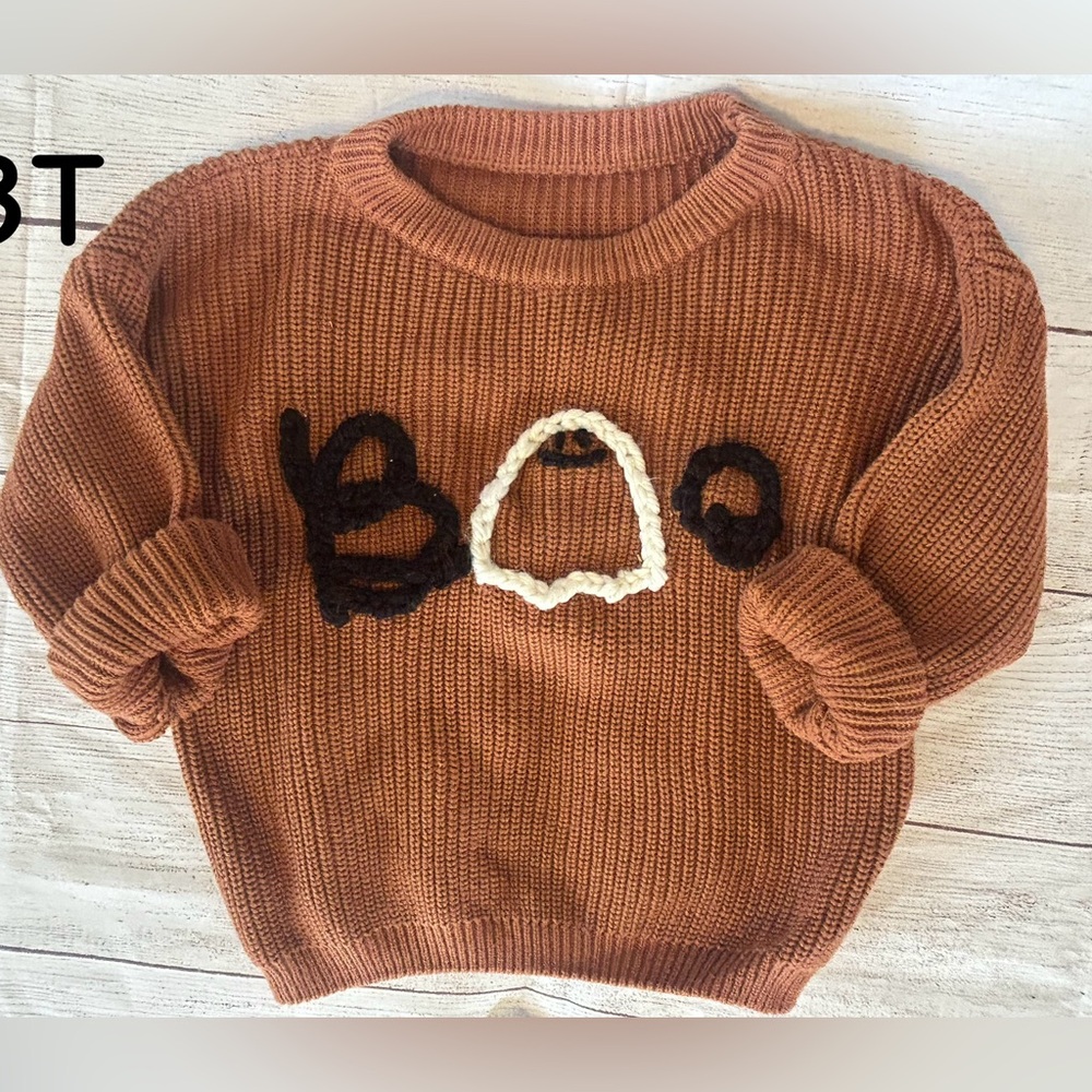 Homemade Halloween Sweater